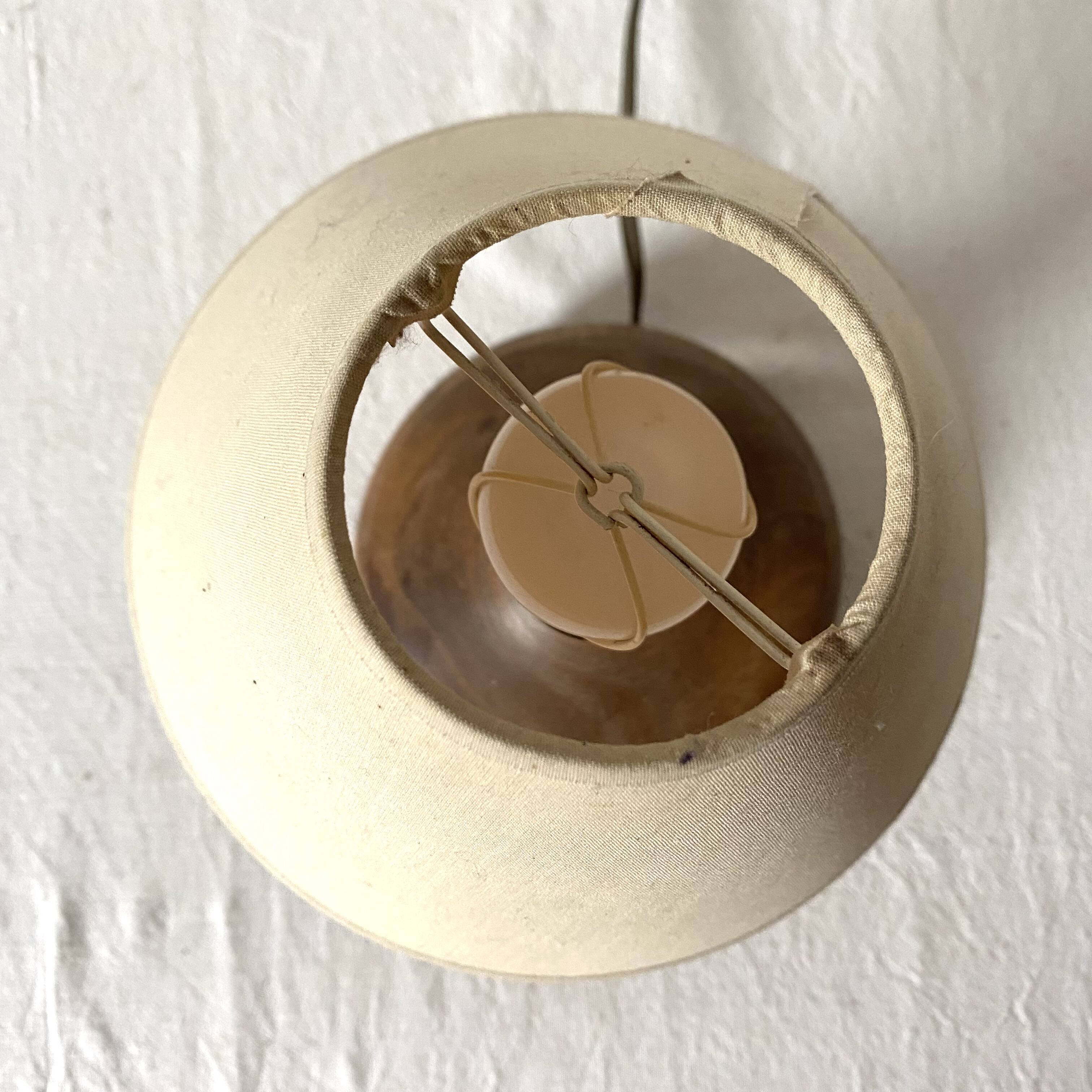 Lampe vintage en bois