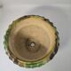 Old flower pot planter glazed terracotta cache pot