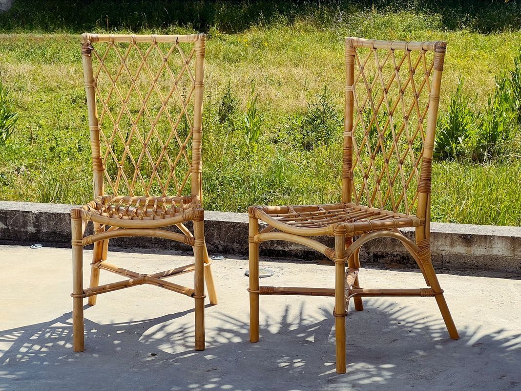 Paire de chaises en rotin Tikamoon Zélie