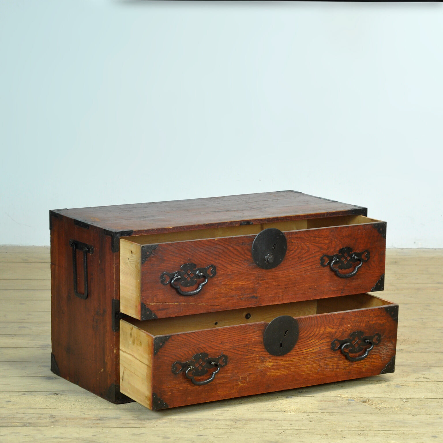 Japanese Tansu chest of drawers, circa 1870