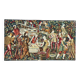 Large medieval wall tapestry "The Grape Harvest" (132x75 cm) 1970