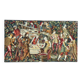 Large medieval wall tapestry "The Grape Harvest" (132x75 cm) 1970