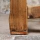 Set of 4 brutalist pine chairs, Italy, 1960s