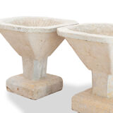Set of 2 concrete cups