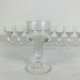 9 verres à liqueur Baccarat modèle Renaissance