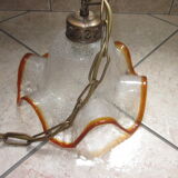 Granite glass hanging lamp