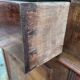 Louis Philippeen low sideboard mahogany and black marble 1900