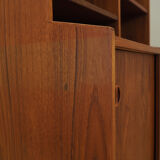 Teak bookcase, Danish design, 1970s, production: Denmark