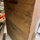 Vintage farmhouse high sideboard from the 19th century