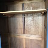 Scandinavian wardrobe with sliding doors