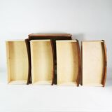 Tekowa komoda Mid century, Sykklven, proj. Brodrene Blindheim, Norway, lata 60.