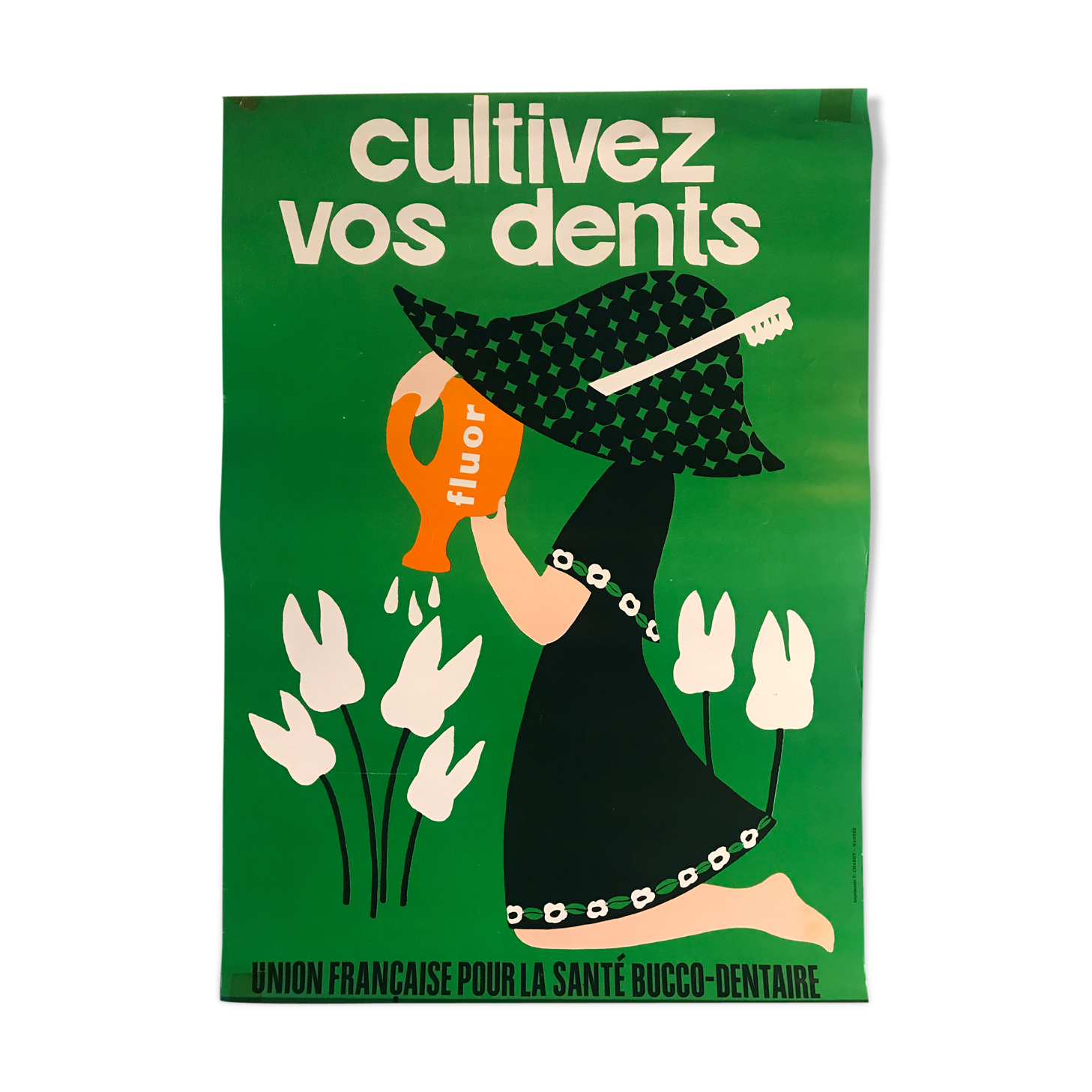 "Grow your teeth" poster