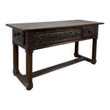 17th century walnut table