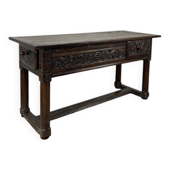 17th century walnut table