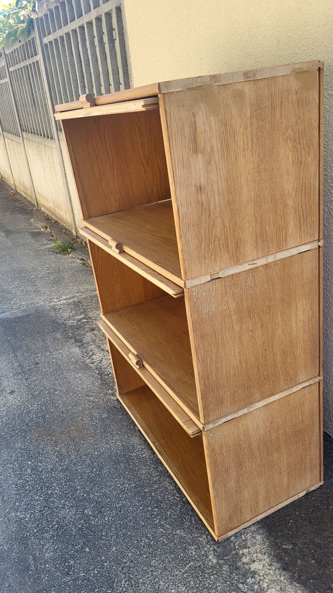 Meuble de rangement MD 3 éléments, années 1960-1970