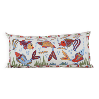 Housse de coussin turque Suzani