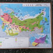 Old MDI map China - USSR