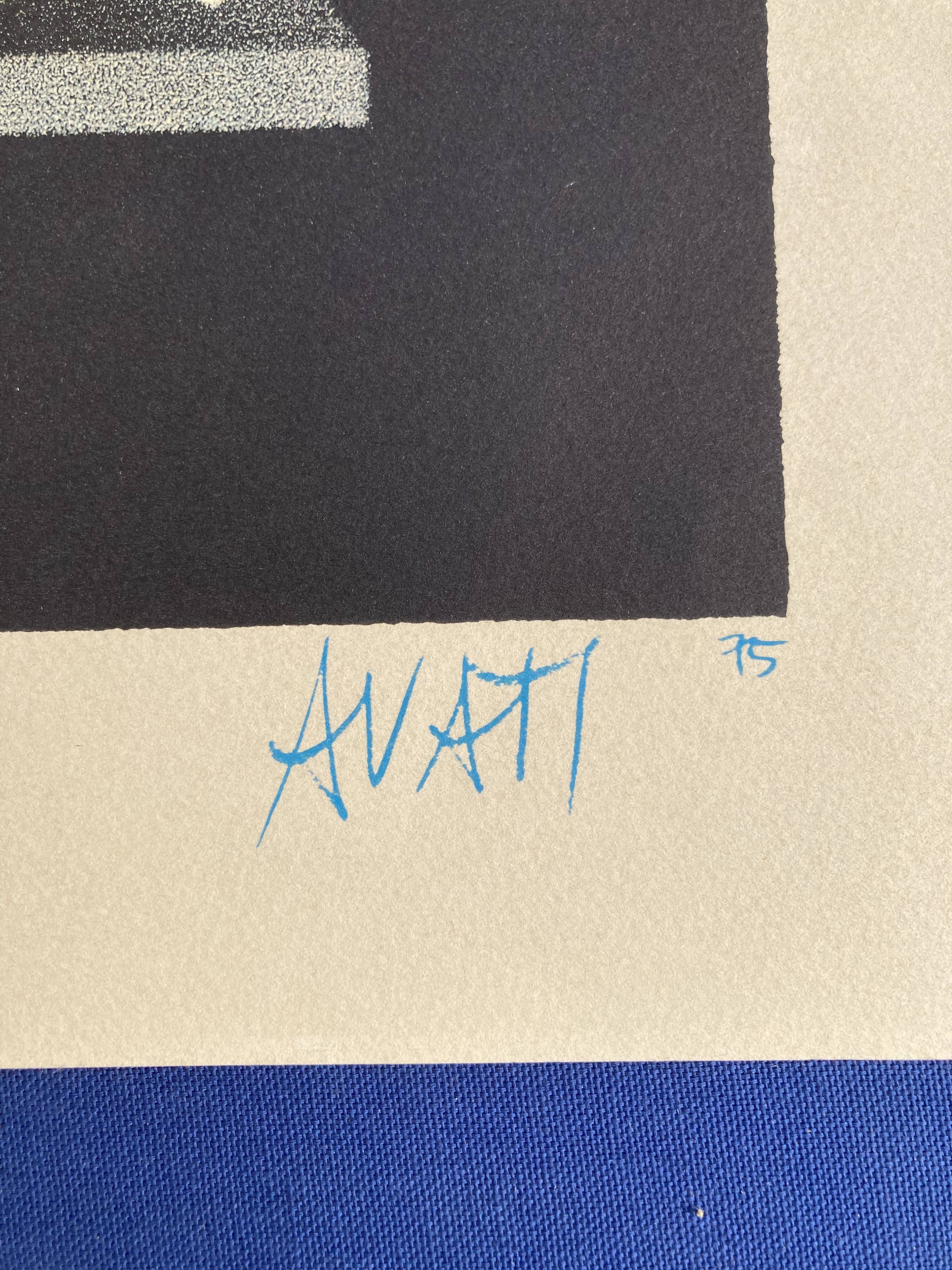 Vintage Mario Avati poster