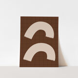 Abstract object giclee print, 50x70cm