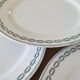 Set de 10 assiettes Sarreguemines 1900 faience U&C Nobilis