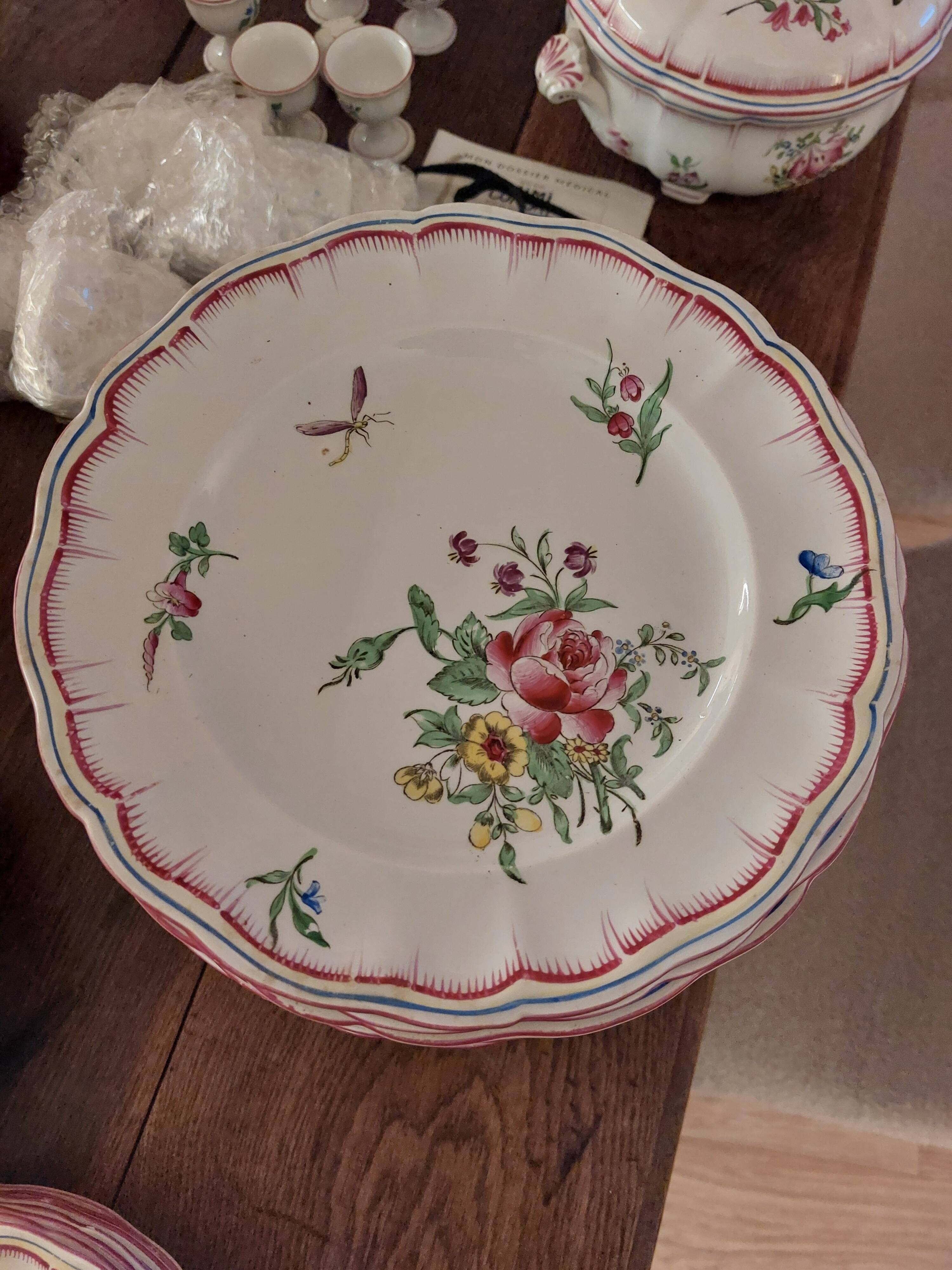 Luneville crockery