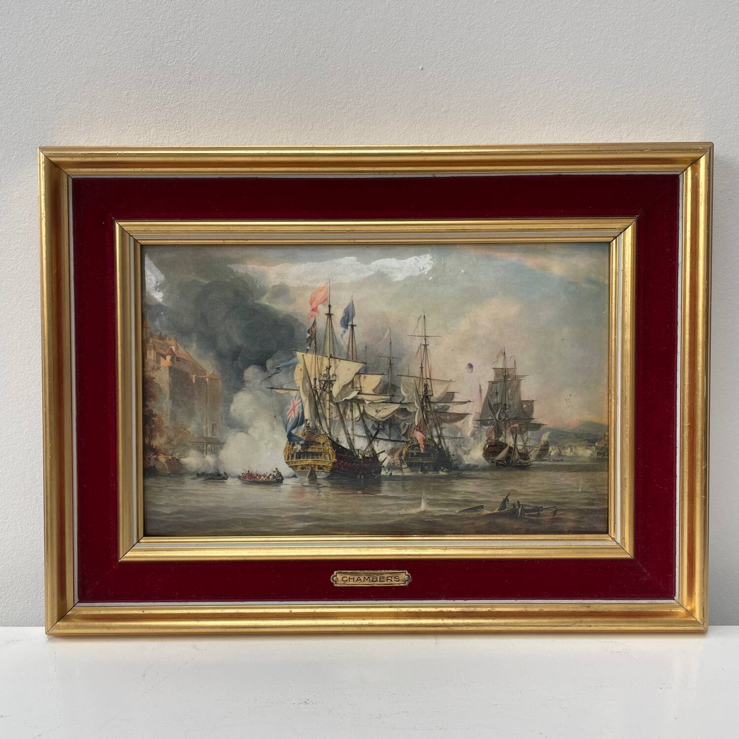 George Chambers La Capture du Porto-Bello