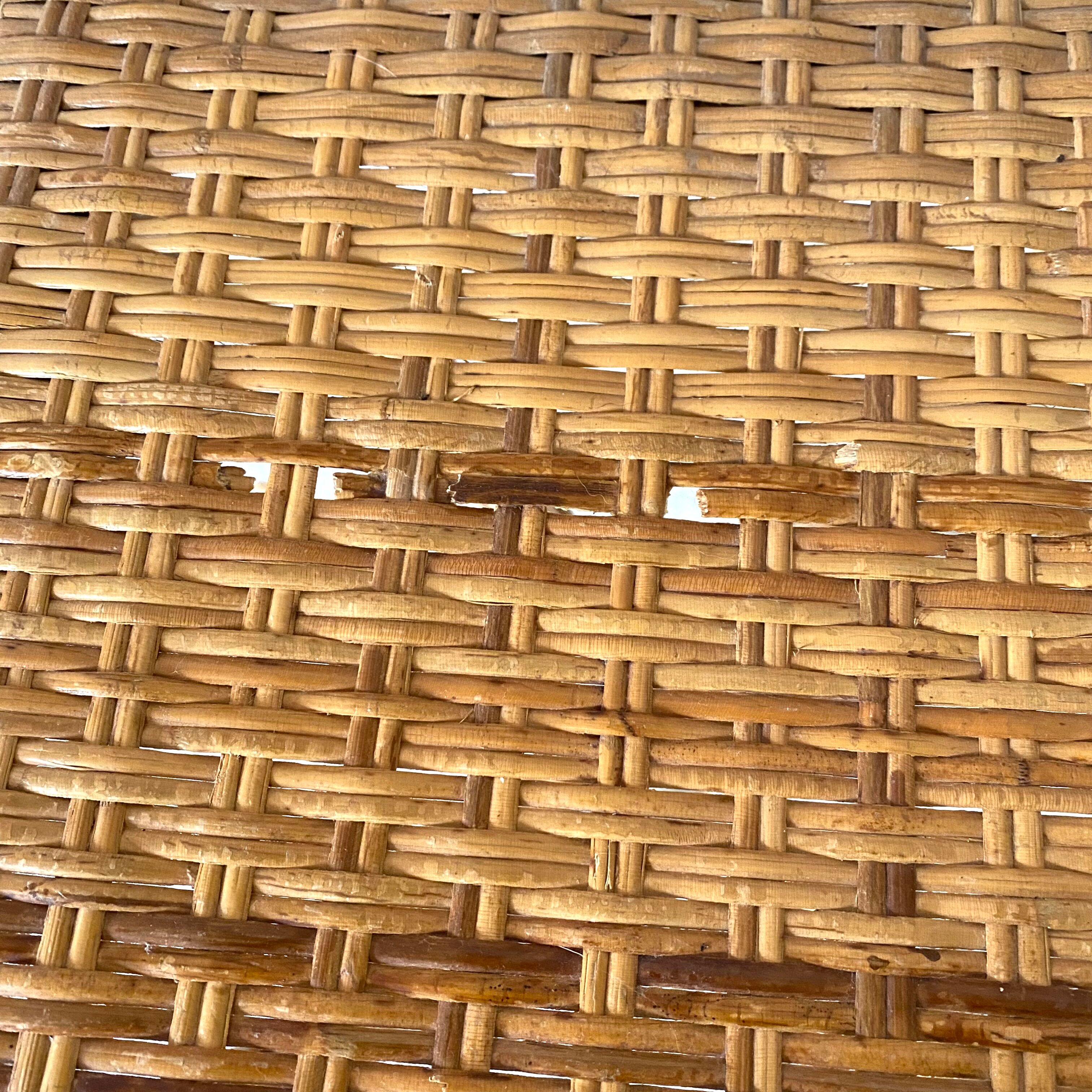 Rattan chair 60s-70s