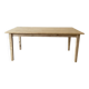 Large solid wood table – minimalist & authentic spirit
