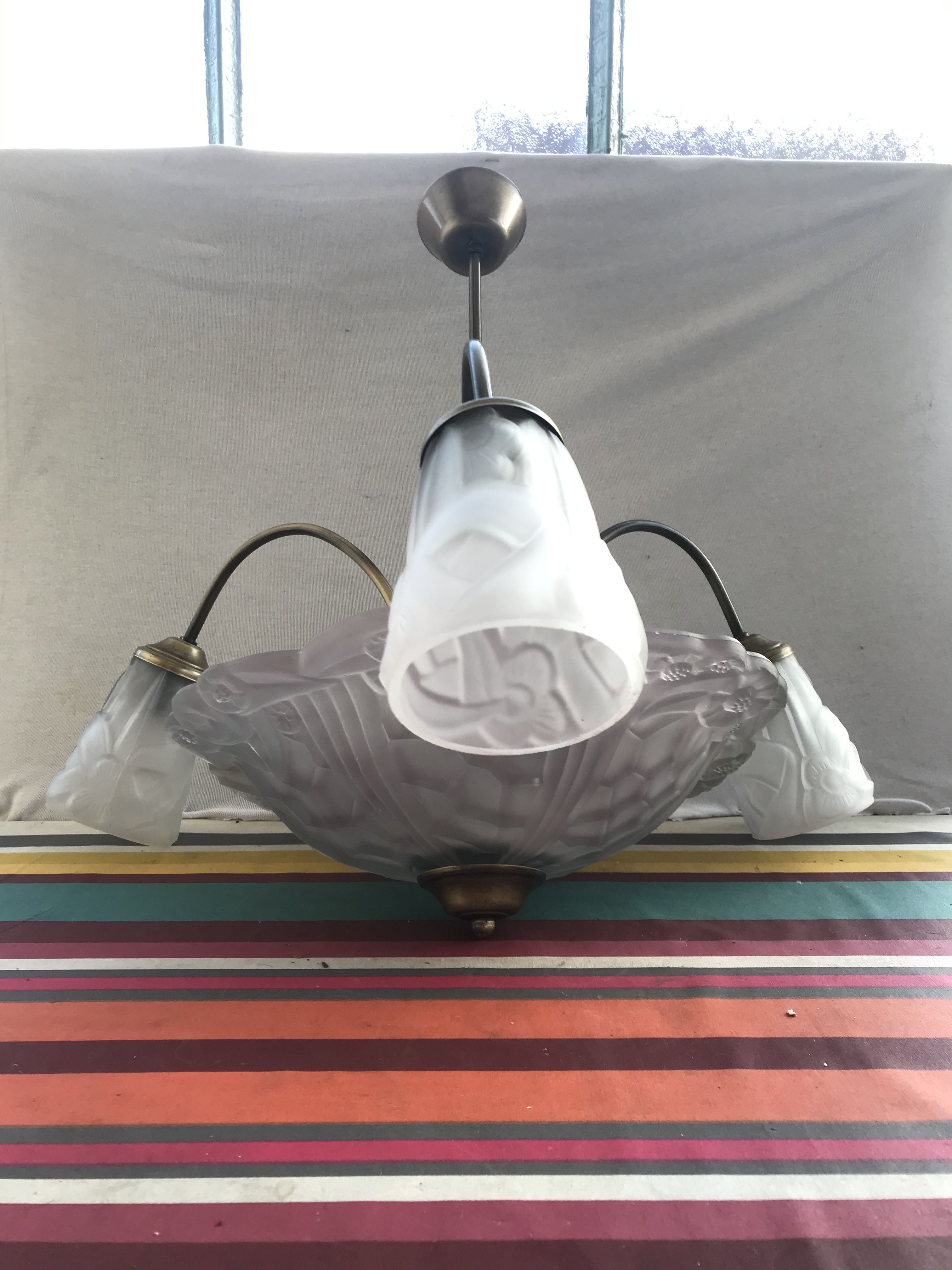 Art deco chandelier