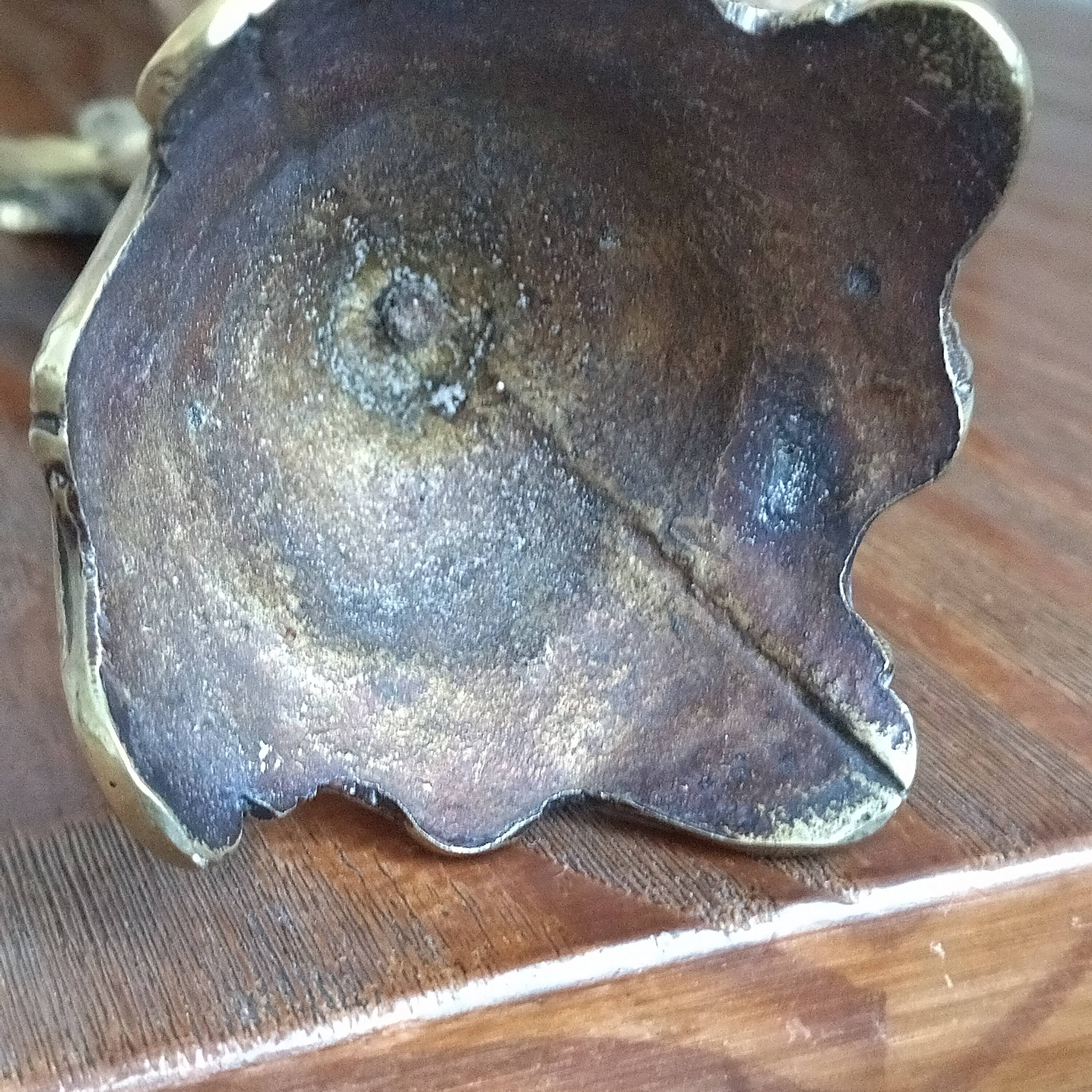 Solid brass altar crucifix