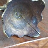 Solid brass altar crucifix