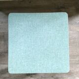 Stool with formica seat Mint green, years 50