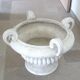 Paolo Marioni coupe / table foot / decoration / container with silk ferns