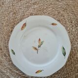 Flat plates opaque porcelain Digoin
