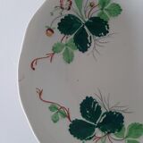'Strawberry' compotier says Service George Sand, Creil and Montereau earthenware