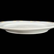 Large oval dish in Limoges porcelain by Bernardaud & Cie – Art Deco