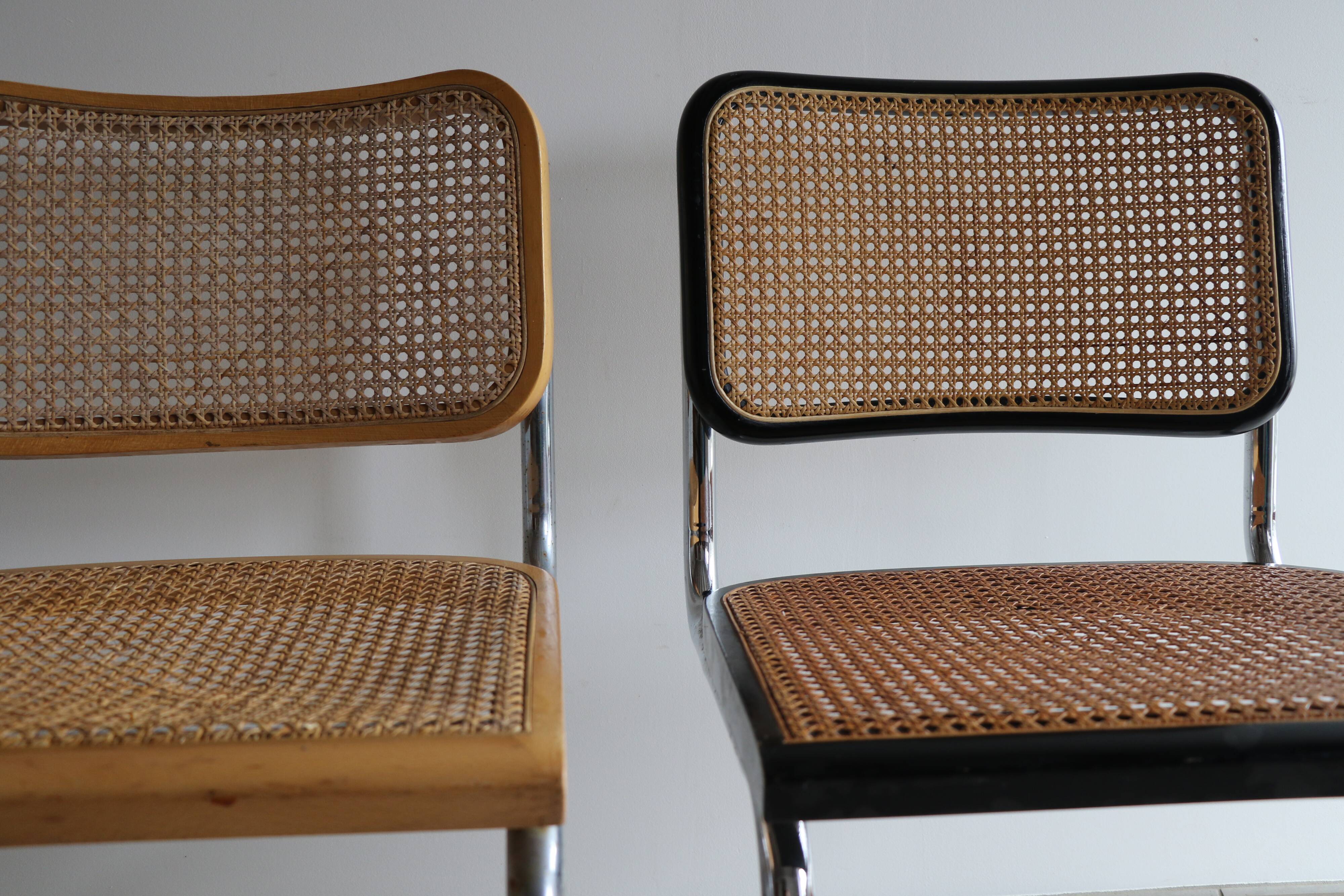 Paire de chaises B32 par Marcel Breuer