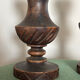 Wooden candle holders