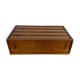 Old wooden travel chest