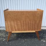 Vintage dresser with compass foot