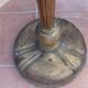Venetian style lamp in golden wood
