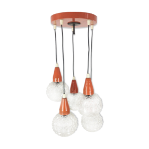 suspension space age italienne années 1970