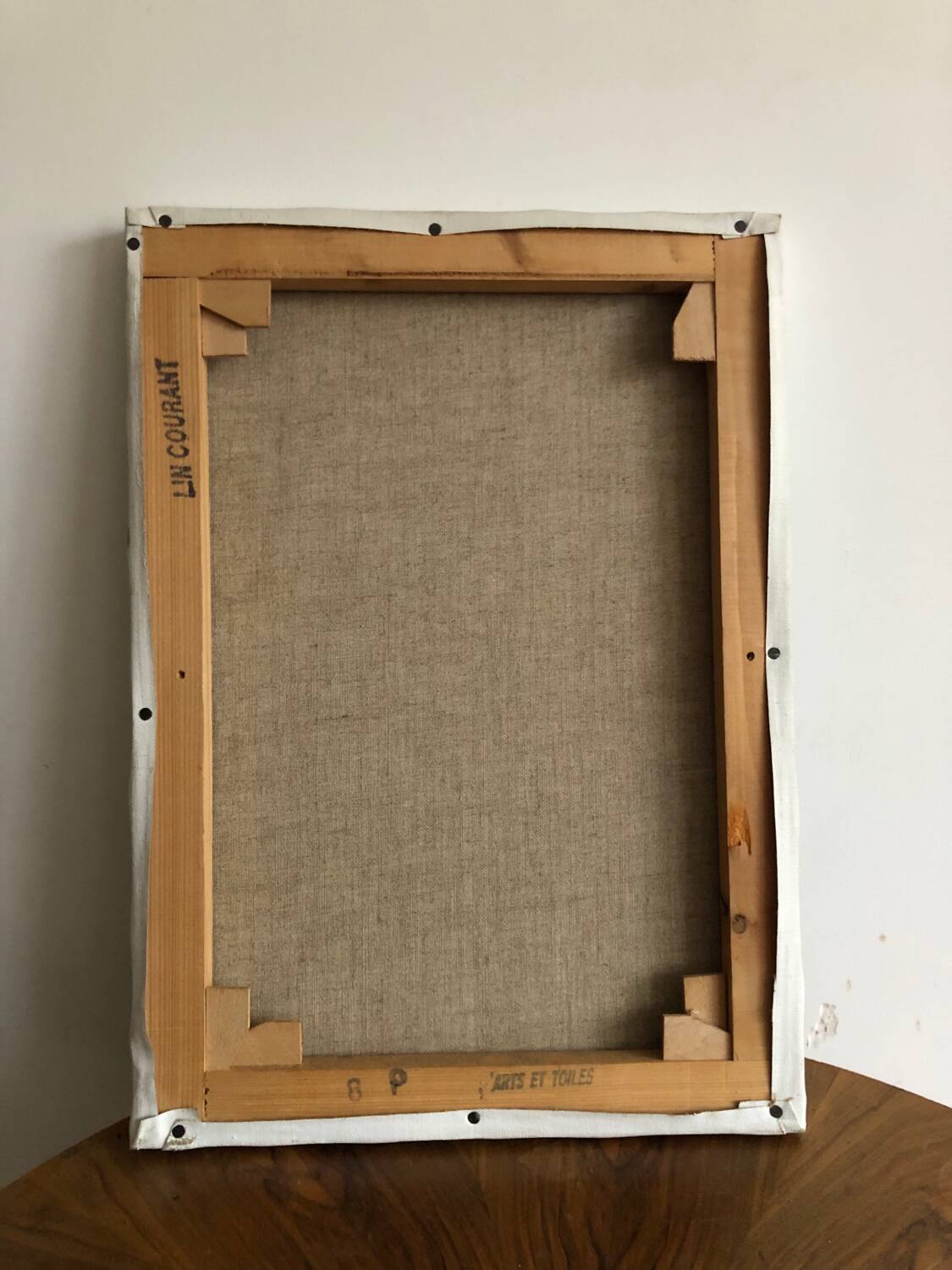 Oil on canvas bouquet of flowers