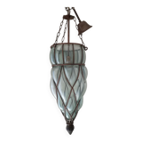 Glass suspension in cage