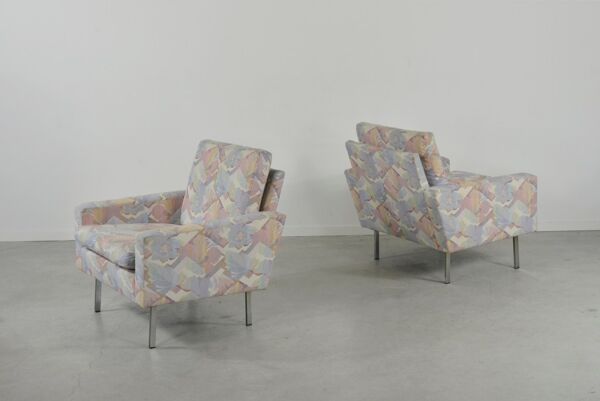 Set of 2 lounge chairs by Hans Kaufeld 1970