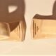 Art Deco ceramic candlesticks