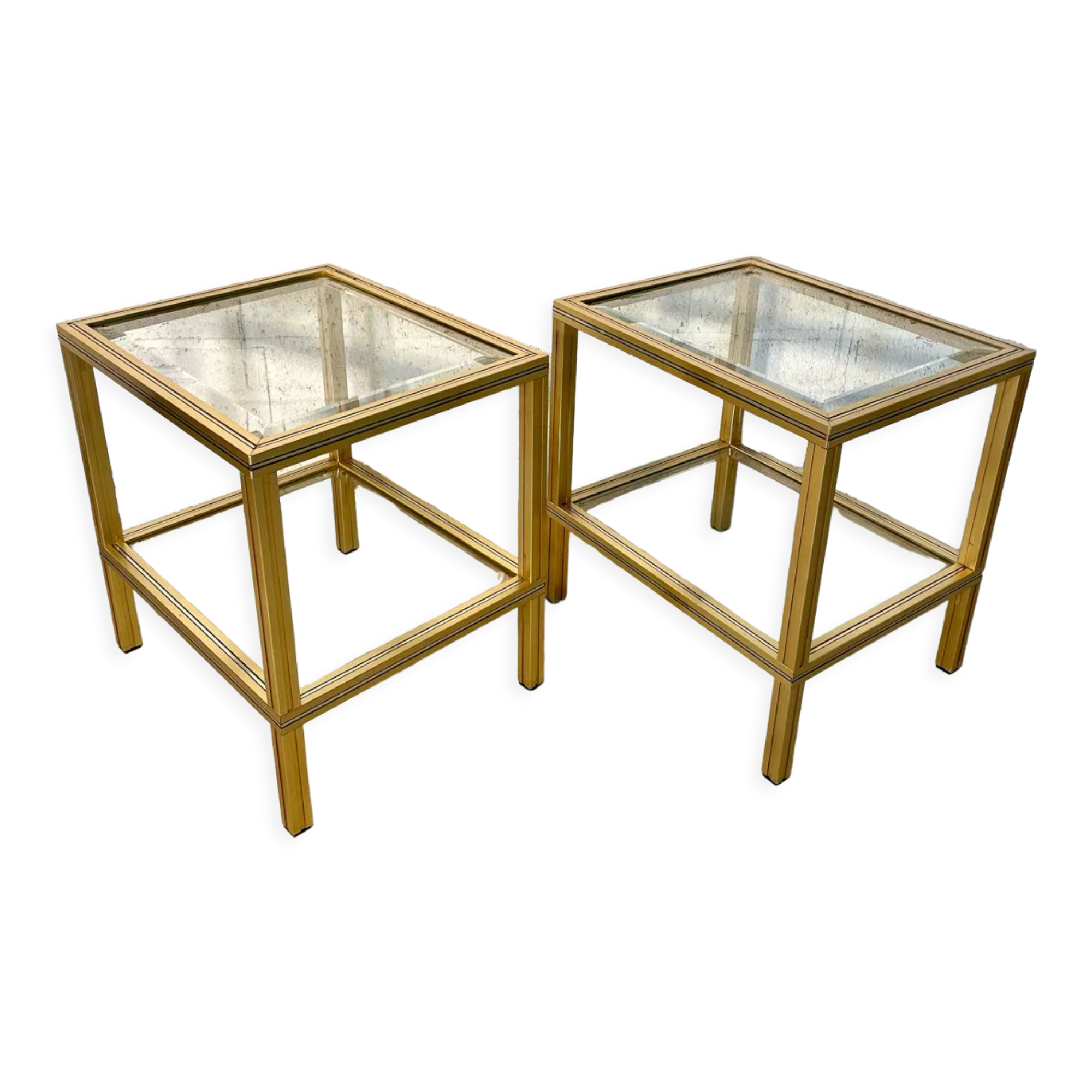 Pair of pieces of sofa Pierre Vandel