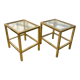 Pair of pieces of sofa Pierre Vandel