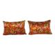 Lot de 2 housses de coussin turque vintage 61x41 cm