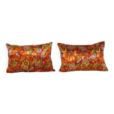 Set of 2 vintage Turkish cushion covers 61x41 cm